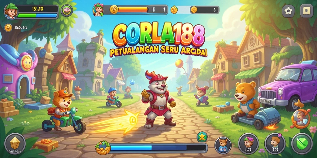 Screenshot gameplay CORLA188 yang menunjukkan aksi seru dalam permainan arcade.
