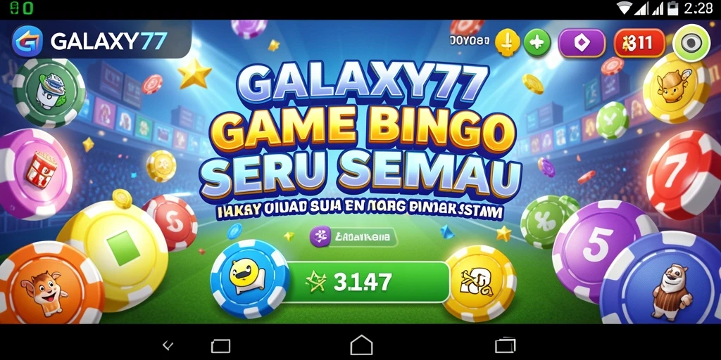 Tampilan gameplay Bingo yang seru dan interaktif.