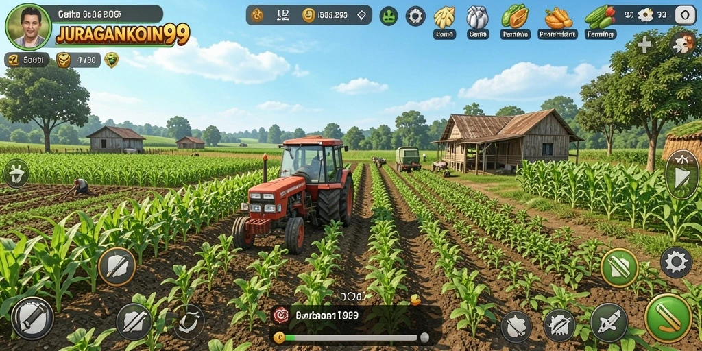 Tampilan menarik dari gameplay JURAGANKOIN99 yang mengasyikkan.