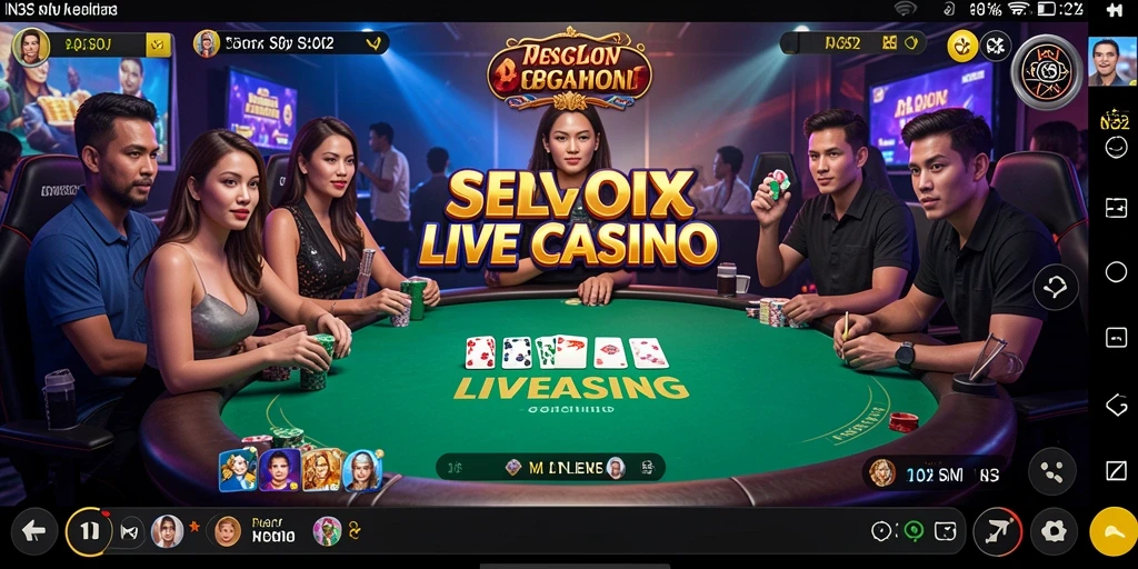 Tampilan menarik dari gameplay Live Casino di N32 yang memukau.