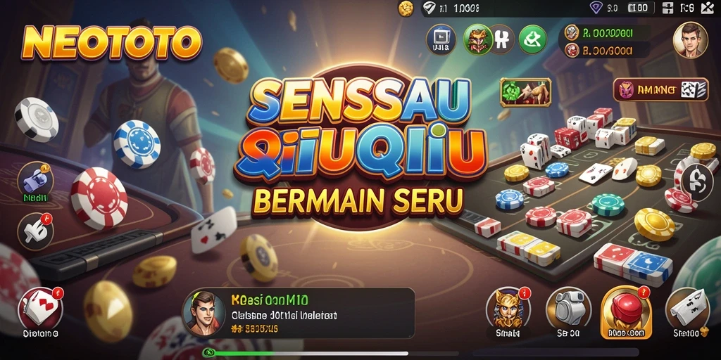 Tampilan gameplay QiuQiu yang mendebarkan di NEOTOTO.