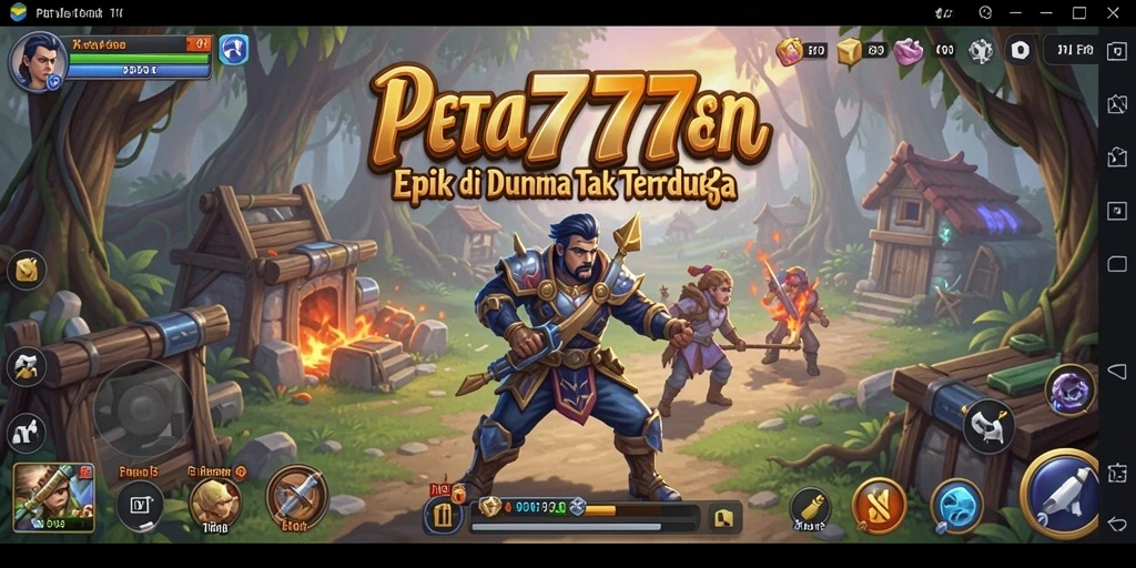 Screenshot gameplay PT777 menunjukkan aksi seru dalam petualangan.