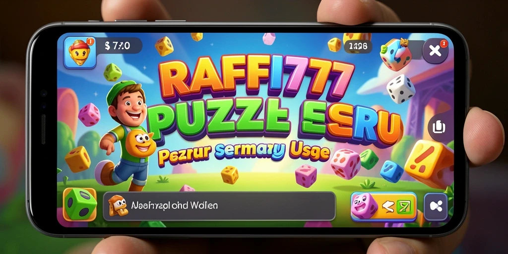 Tampilan gameplay Puzzle yang menyenangkan dan menghibur.