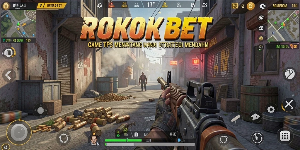 Screenshot gameplay TPS ROKOKBET yang intens dan menarik.